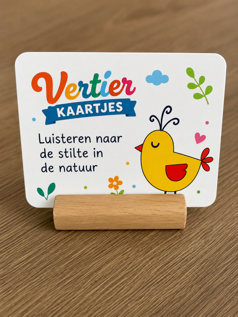 Houder vertierkaartjes